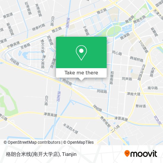 格朗合米线(南开大学店) map