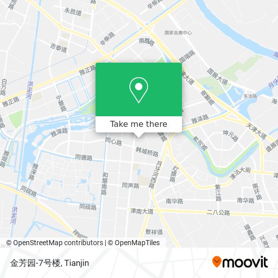 金芳园-7号楼 map