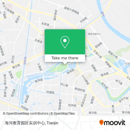 海河教育园区实训中心 map