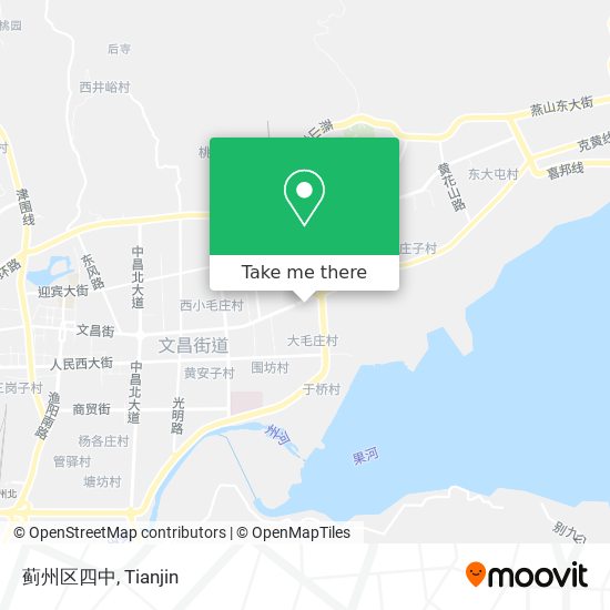 蓟州区四中 map
