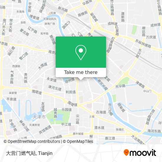 大营门燃气站 map