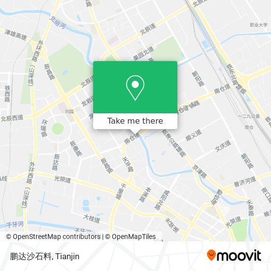 鹏达沙石料 map