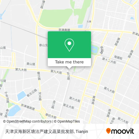 天津滨海新区塘沽严建义蔬菜批发部 map