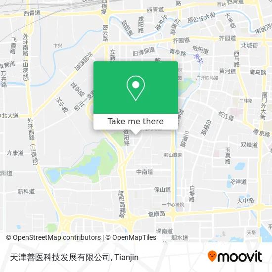 天津善医科技发展有限公司 map