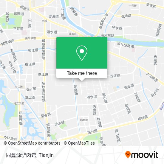 同鑫源驴肉馆 map