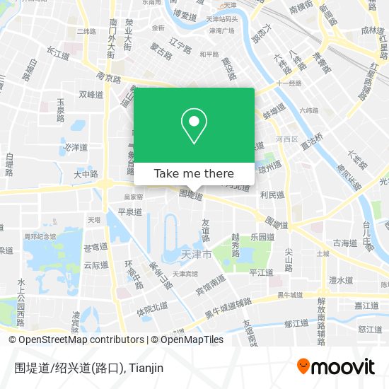 围堤道/绍兴道(路口) map