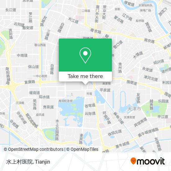 水上村医院 map