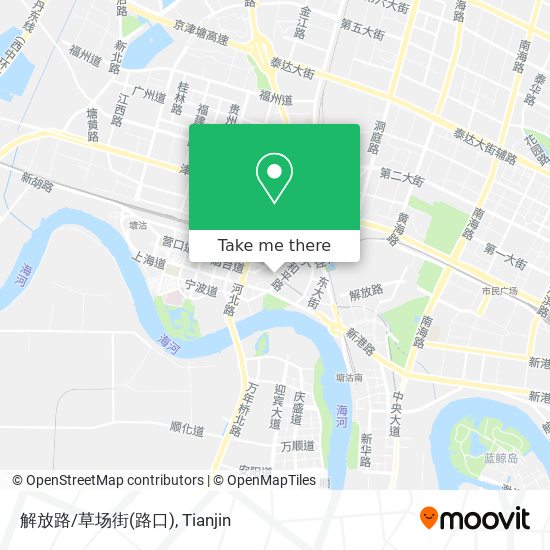 解放路/草场街(路口) map