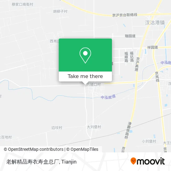 老解精品寿衣寿盒总厂 map