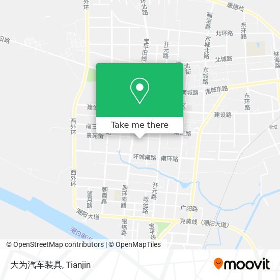 大为汽车装具 map