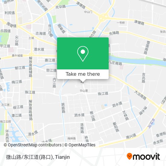 微山路/东江道(路口) map