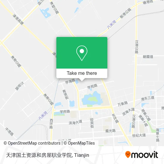 天津国土资源和房屋职业学院 map