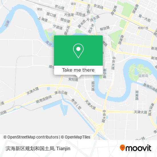滨海新区规划和国土局 map