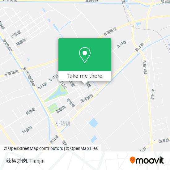辣椒炒肉 map