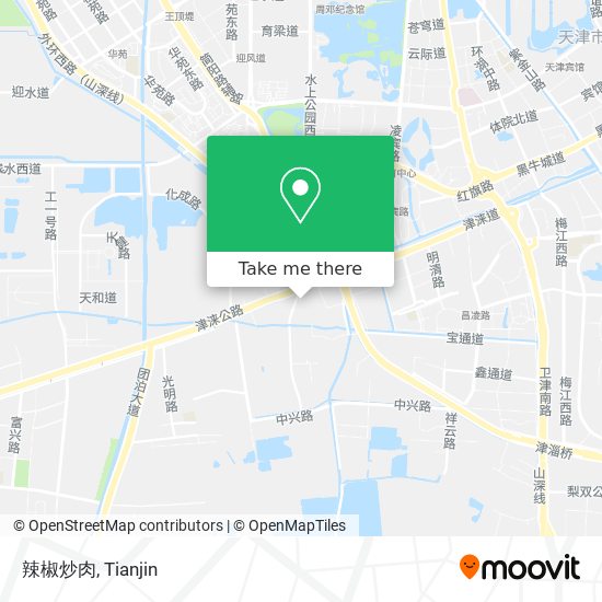 辣椒炒肉 map