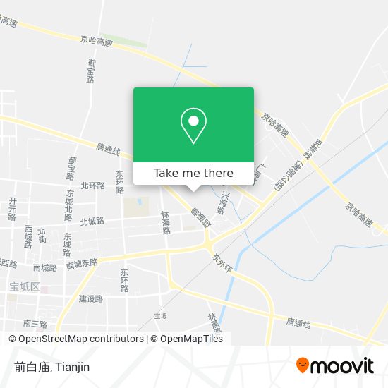 前白庙 map