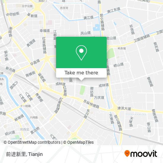 前进新里 map