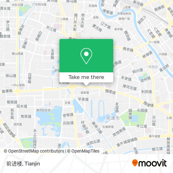 前进楼 map