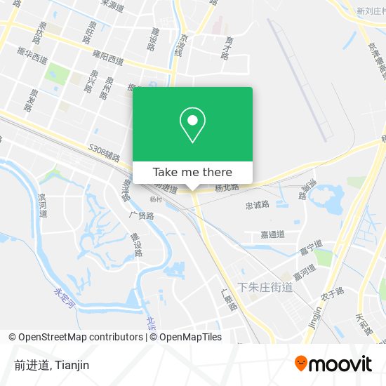 前进道 map