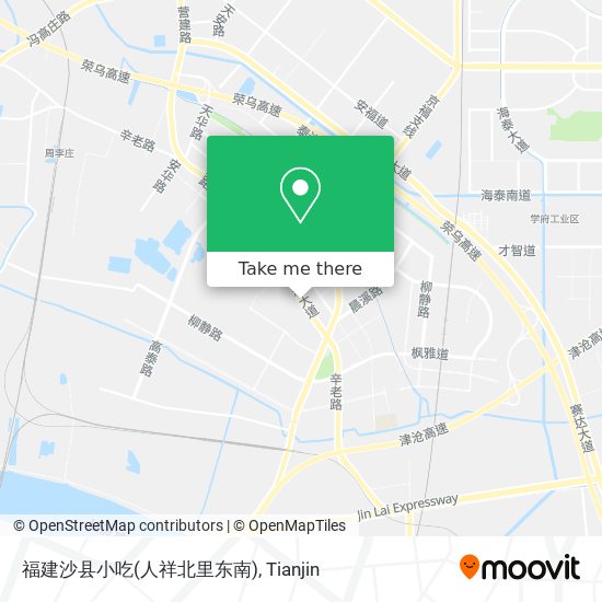 福建沙县小吃(人祥北里东南) map