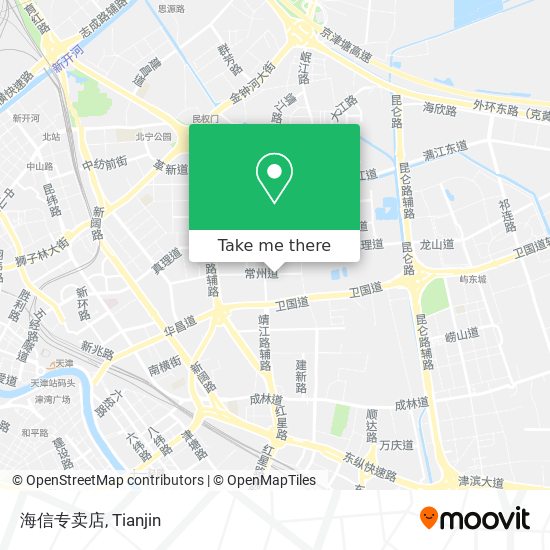 海信专卖店 map