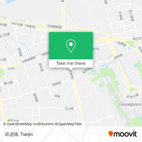 跃进路 map