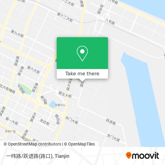 一纬路/跃进路(路口) map