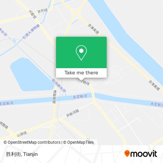 胜利街 map