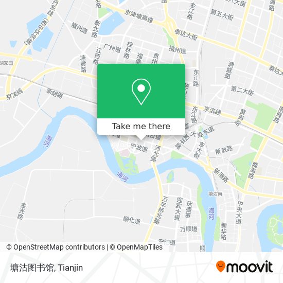 塘沽图书馆 map