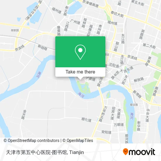 天津市第五中心医院-图书馆 map