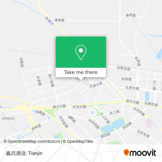 鑫武酒业 map