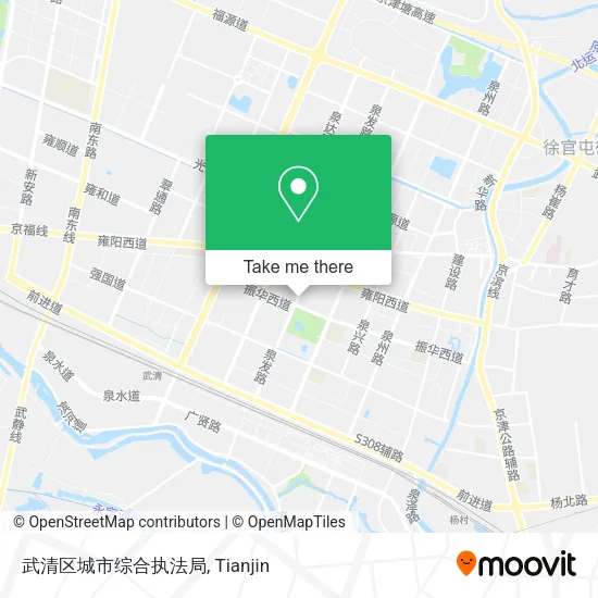 武清区城市综合执法局 map