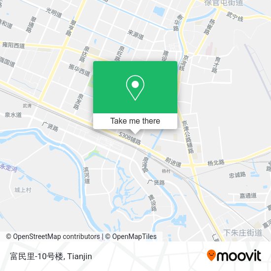 富民里-10号楼 map