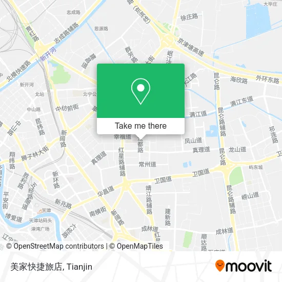 美家快捷旅店 map