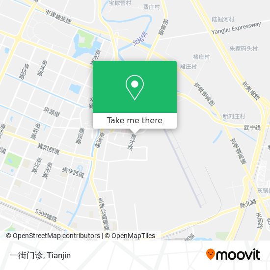 一街门诊 map