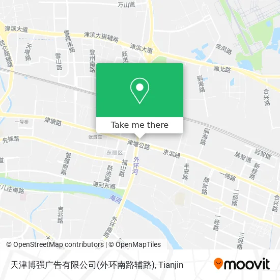 天津博强广告有限公司(外环南路辅路) map