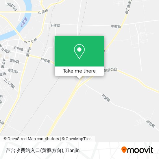 芦台收费站入口(黄骅方向) map