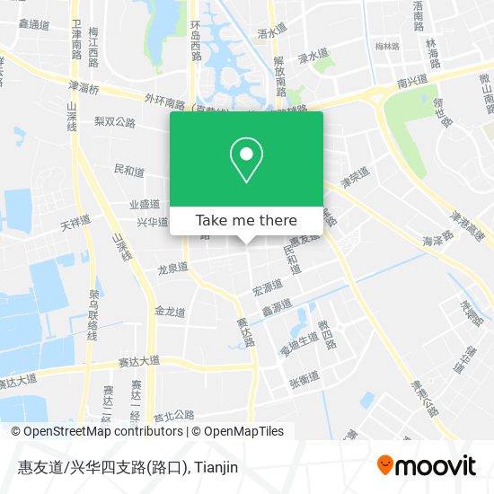 惠友道/兴华四支路(路口) map