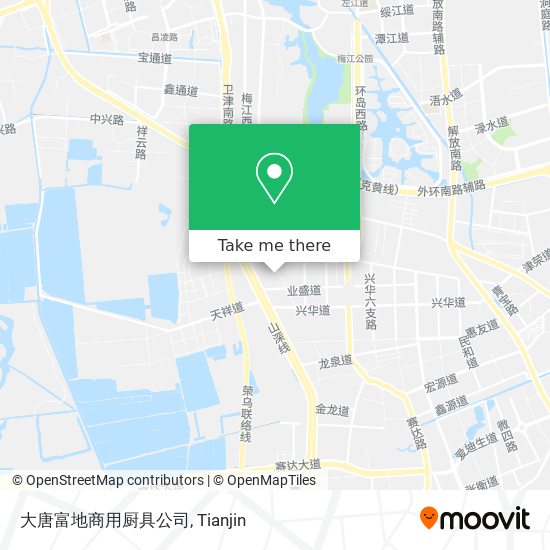 大唐富地商用厨具公司 map