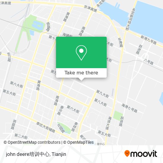 john deere培训中心 map