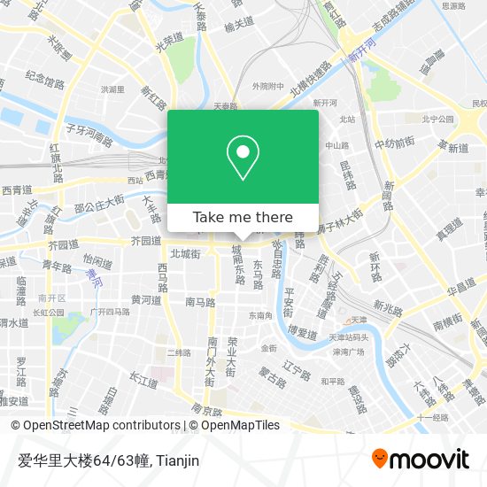 爱华里大楼64/63幢 map