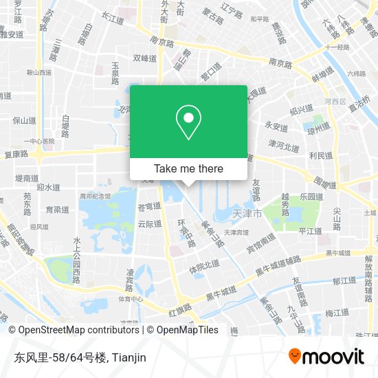东风里-58/64号楼 map
