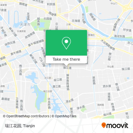 瑞江花园 map