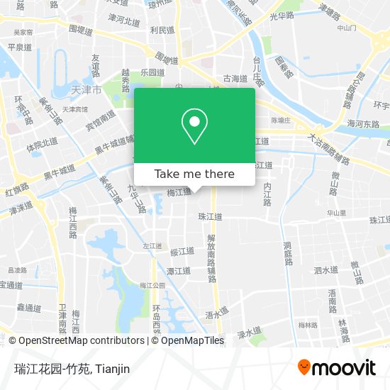 瑞江花园-竹苑 map