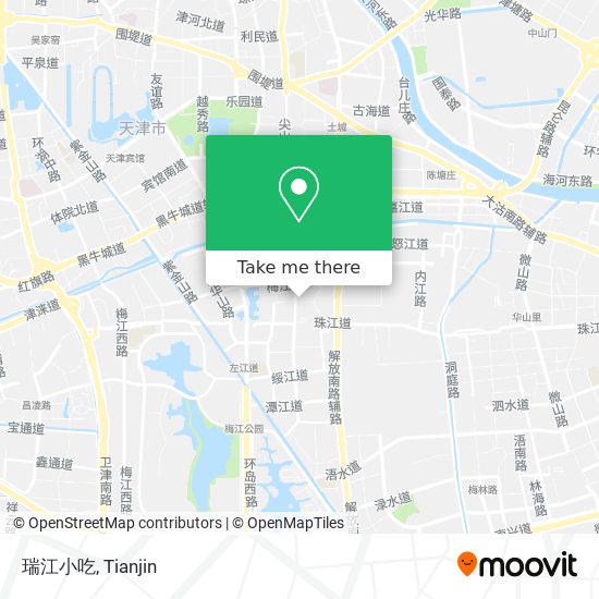 瑞江小吃 map