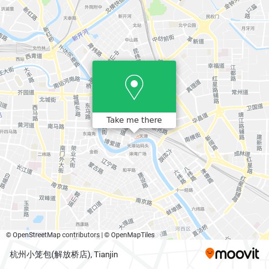 杭州小笼包(解放桥店) map