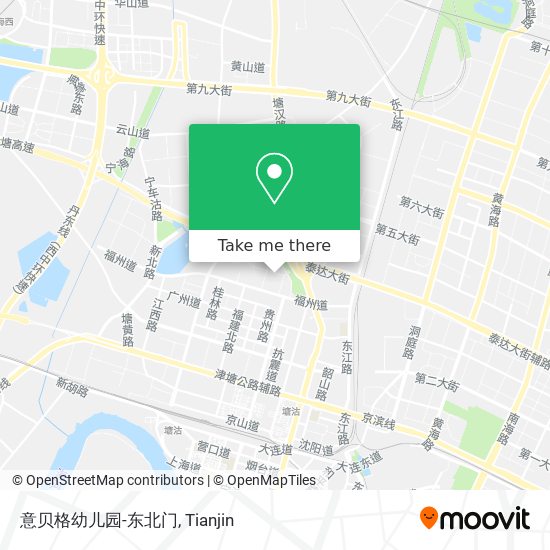 意贝格幼儿园-东北门 map