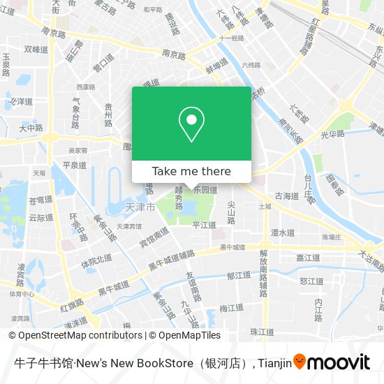 牛子牛书馆·New's New BookStore（银河店） map