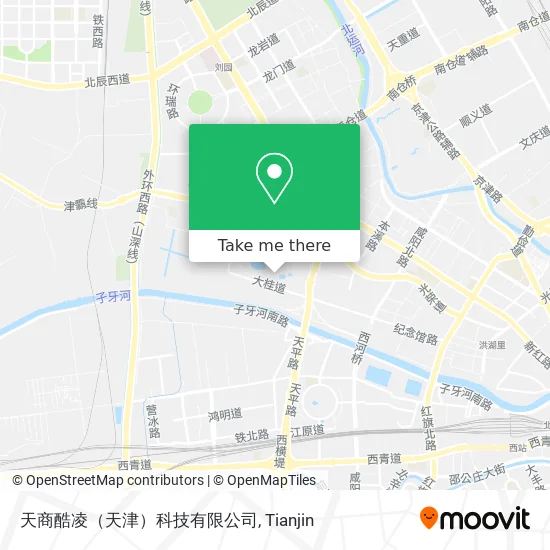 天商酷凌（天津）科技有限公司 map