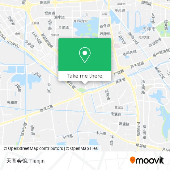 天商会馆 map